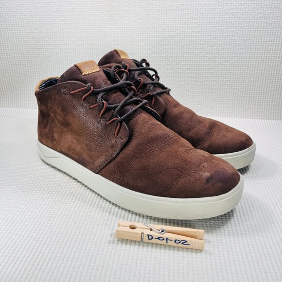 OluKai Nana Hele Chukka Bootie Shoe Suede Leather Waterproof Mens Size 10.5 - Picture 11 of 11